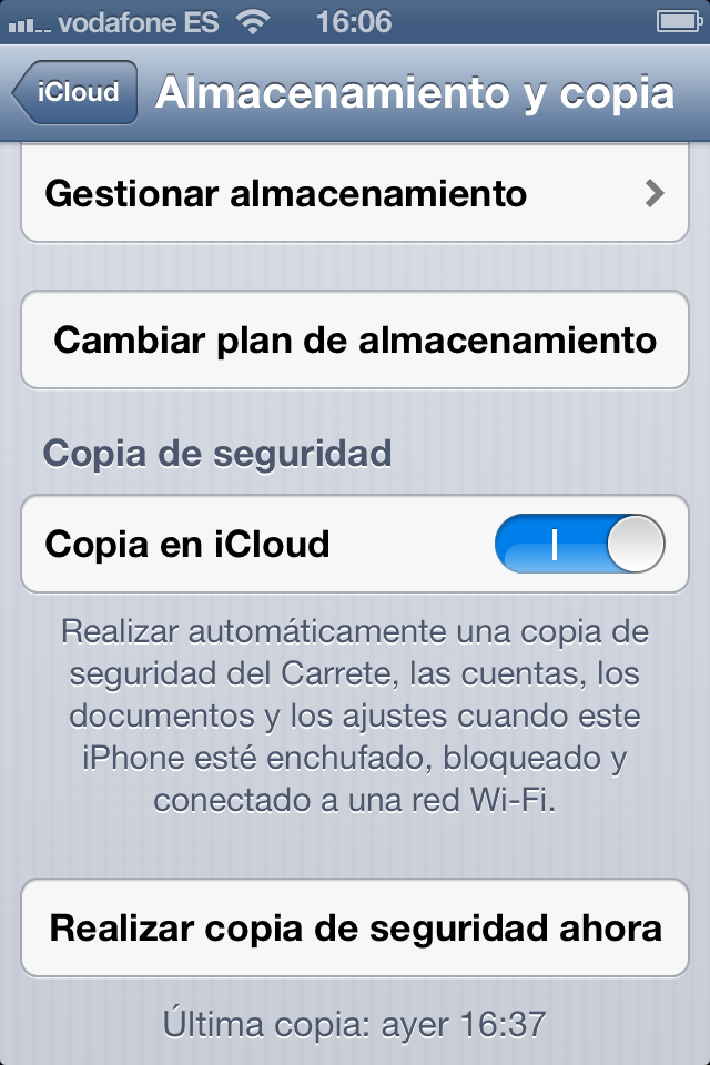iOS icloud