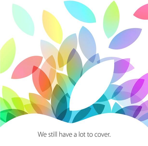 Apple we still have a lot to cover iPad