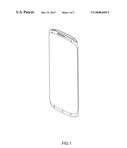 Galaxy S5 Patente