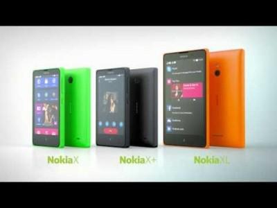 Video thumbnail for youtube video Nokia X, X+ y XL: Características oficiales y precios de los primeros móviles Android de Nokia