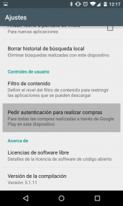 Android Google Play Store Proteger Compras Contraseña Foto 2