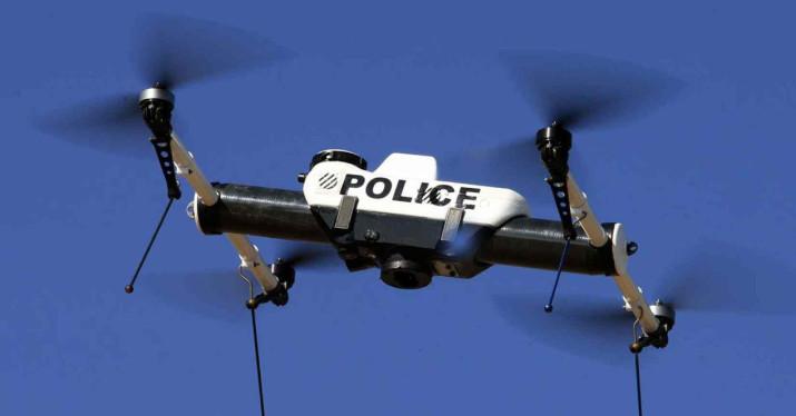 escuadron drones policia