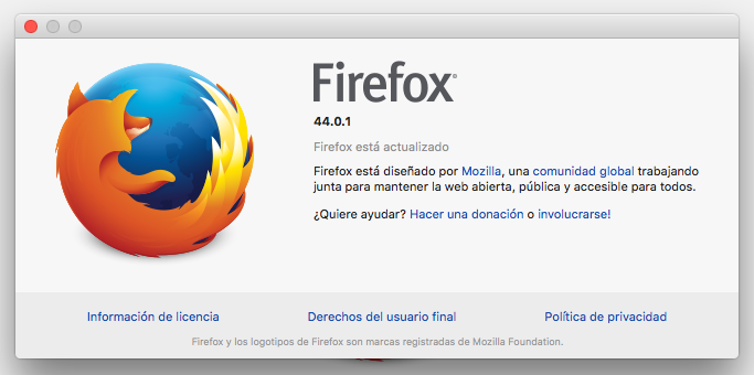 Firefox 44.0.1