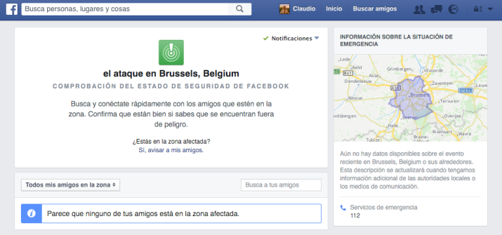 Bruselas Facebook