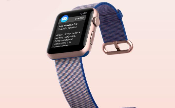 correa nylon Apple Watch