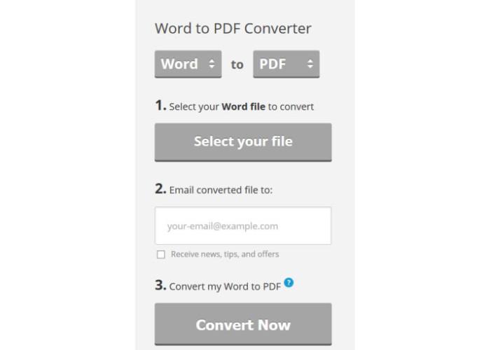 Convertir PDF online