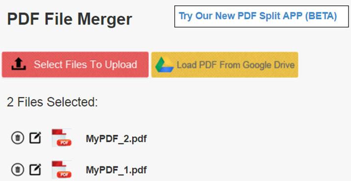 Unir o dividir PDF
