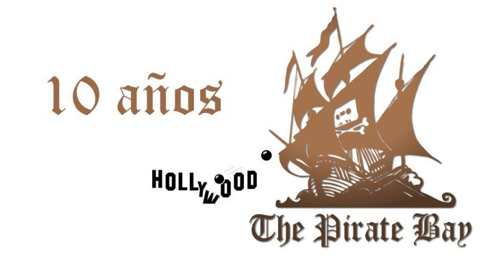 pirate bay 10 años