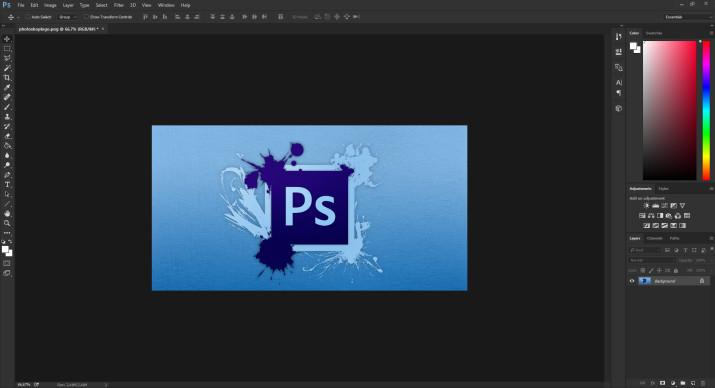photoshop logo programa