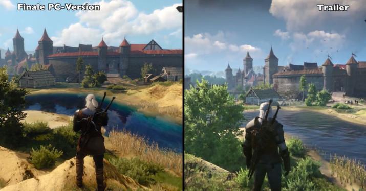 the witcher 3 downgrade