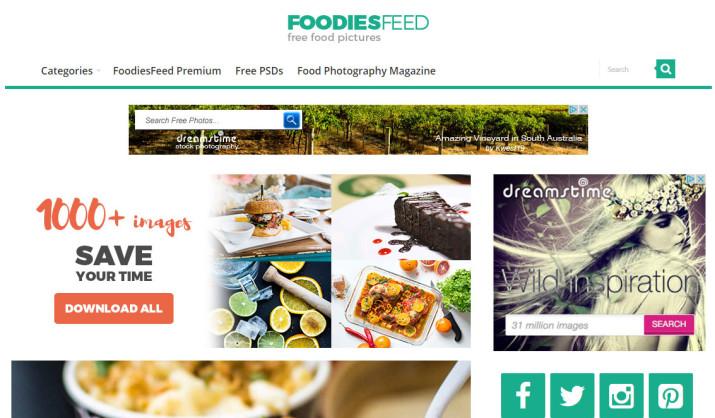 web de foodies