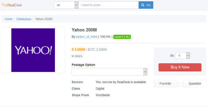 cuentas de Yahoo robadas