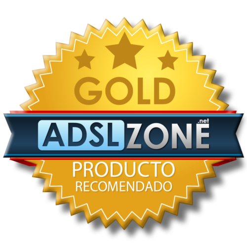 ADSLZone Logo Gold recomendado