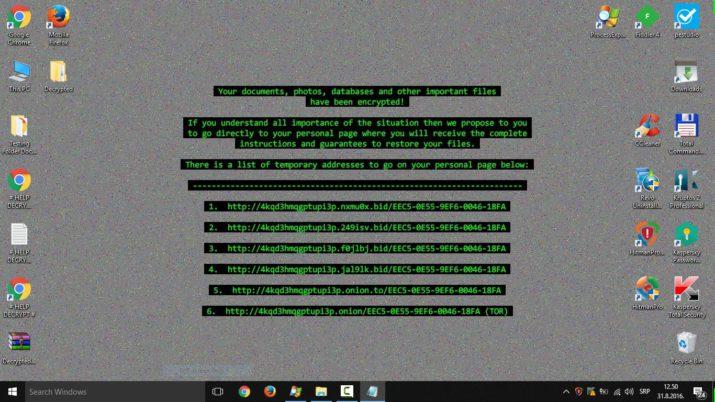 Cerber 3 ransomware