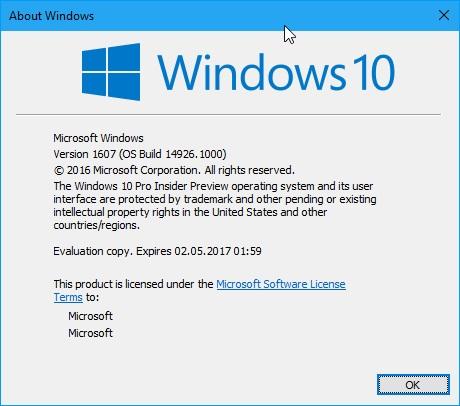 caducidad Windows 10