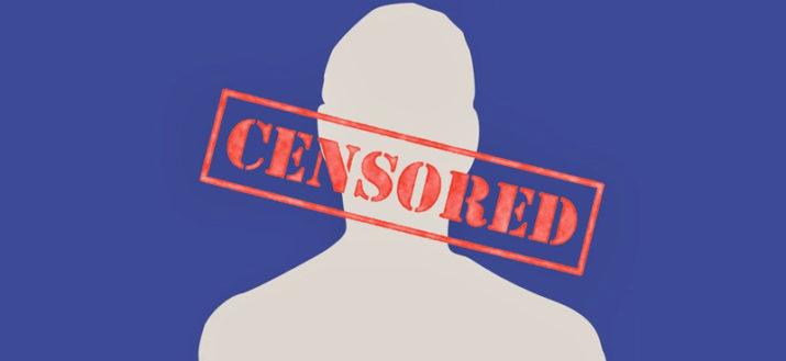 Perfiles censurados en Facebook