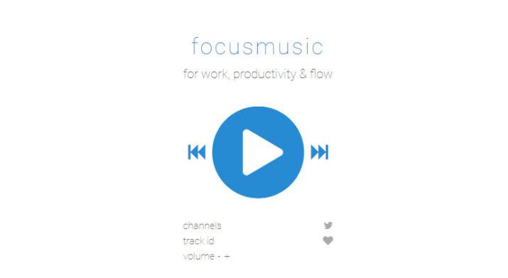 Servicio web de musica focusmusic