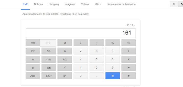 Calculadora de Google
