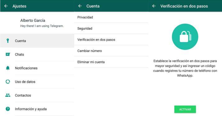 whatsapp verificacion 2 pasos 1