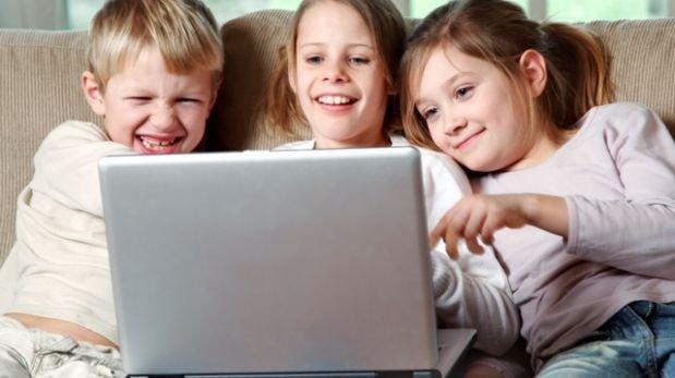 niños en internet
