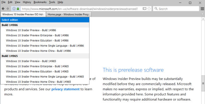 ISO de Windows 10 Redstone 2 "Creators Update"