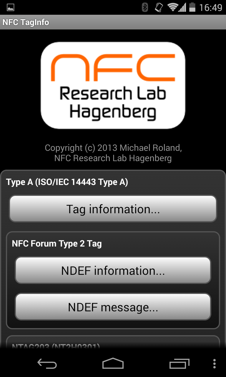 Etiquetas NFC. Características y uso con varias aplicaciones 