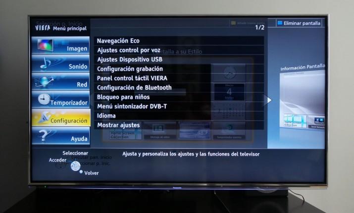 Mando Panasonic 4K Smart TV