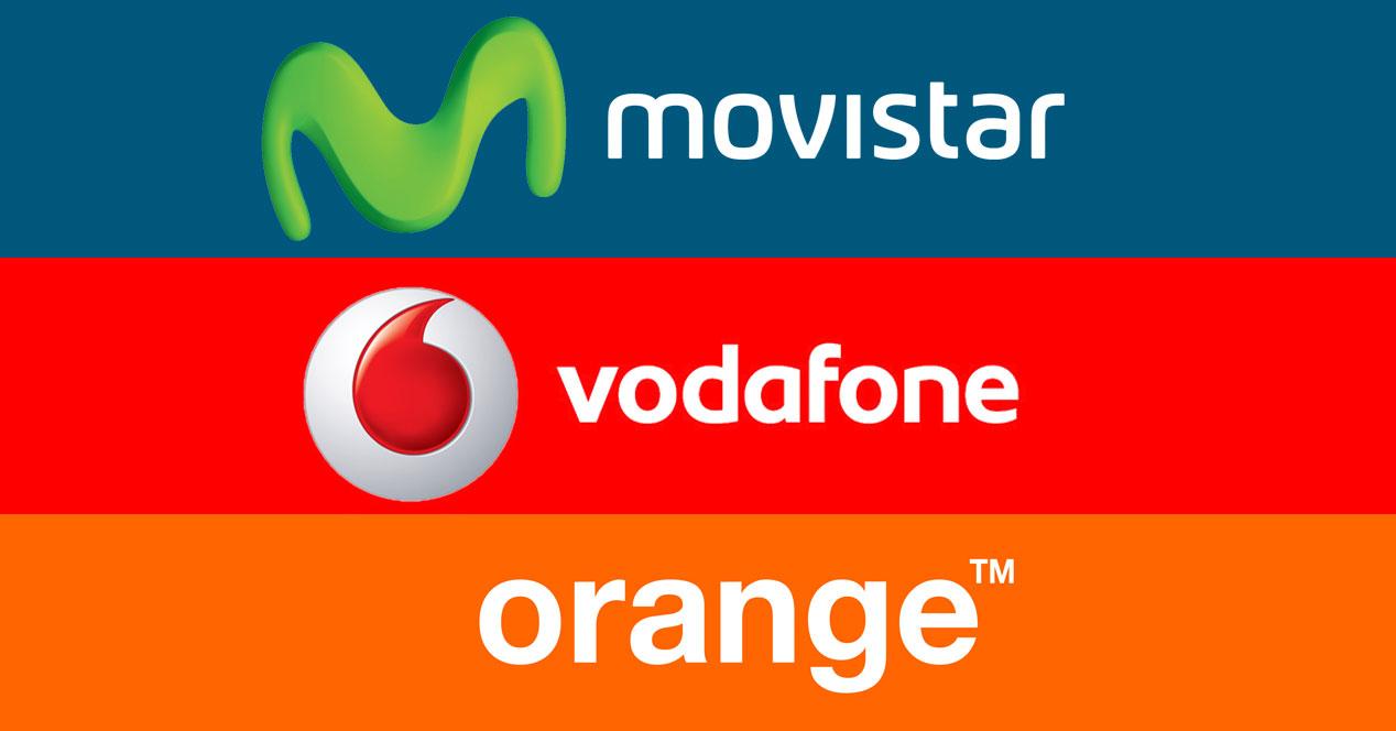 comparativa Movistar, Vodafone y Orange
