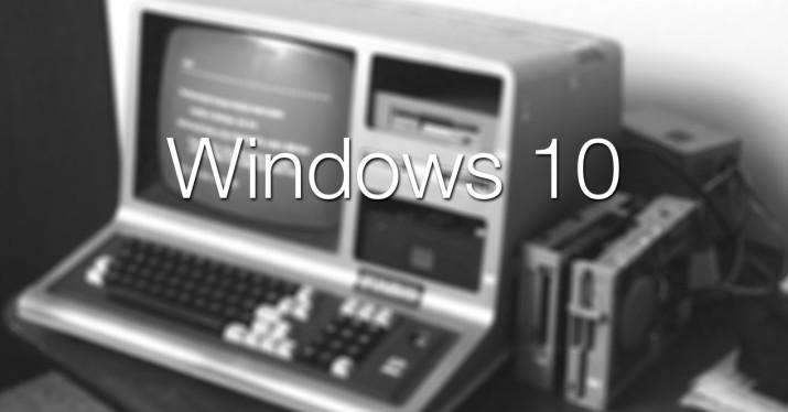 windows 10 ordenador viejo