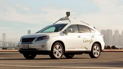 Coches autónomos de Google.
