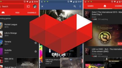 YouTube Gaming videojuegos