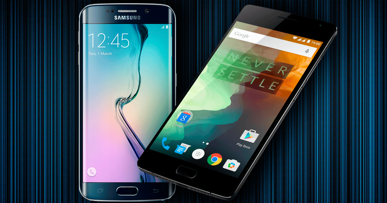Comparativa Galaxy S6 edge+ vs OnePlus 2.