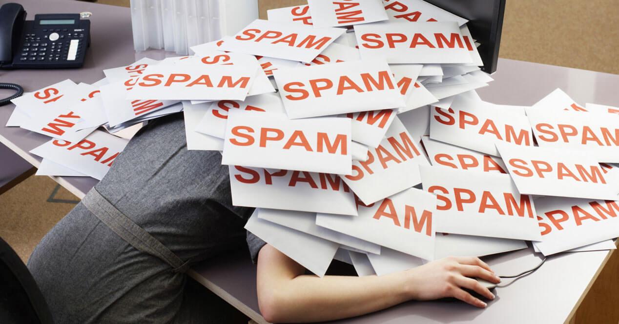 spam correo basura