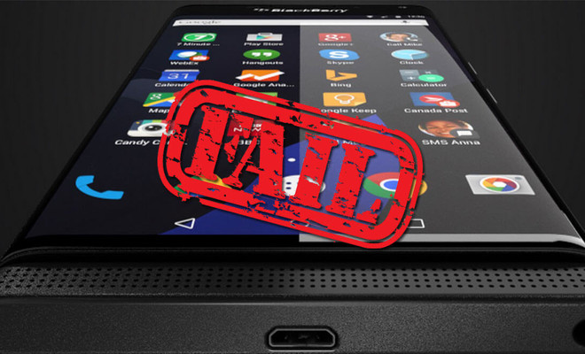 blackberry priv fail