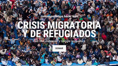 google donaciones siria