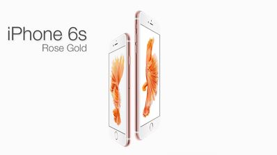 iphone 6s rose gold
