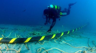 Internet cable submarino