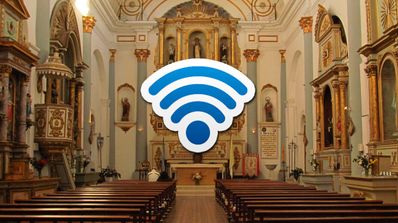 conexion wifi iglesia