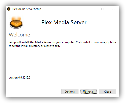 Instalar Plex Media Server