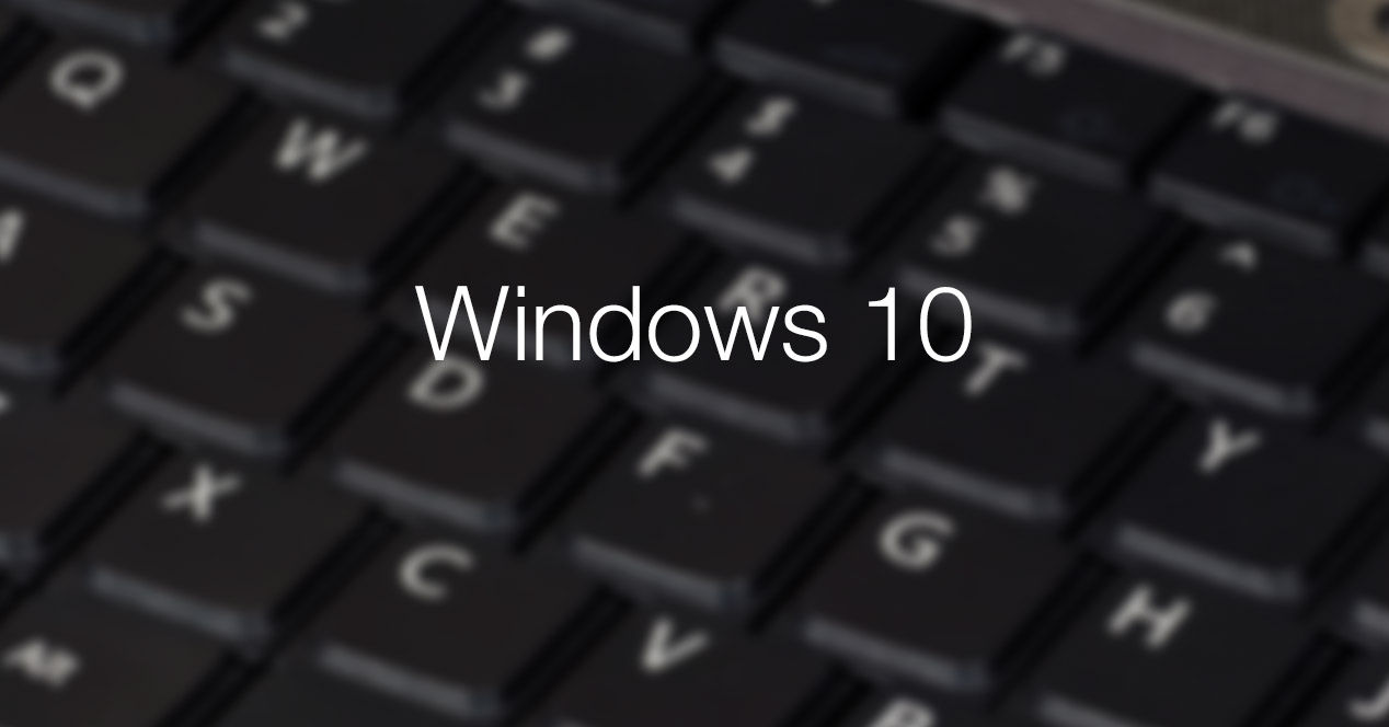 Windows 10 y teclado