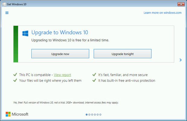 actualizar windows 10