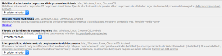 Chromecast-experimental