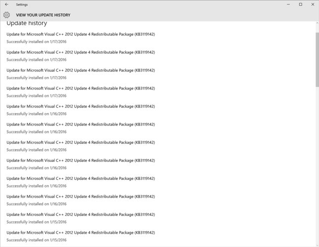 updateW10