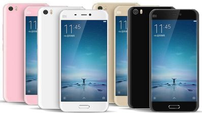 Xiaomi Mi5 colores