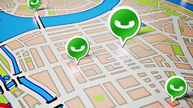 Ubicaciones recientes WhatsApp