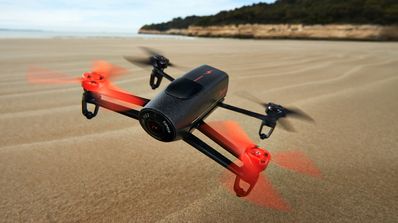 parrot bebop en vuelo
