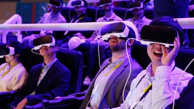 gafas dispositivos realidad virtual gear vr