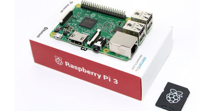 raspberry pi 3 en caja