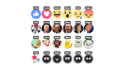 Reacciones personalizadas Facebook