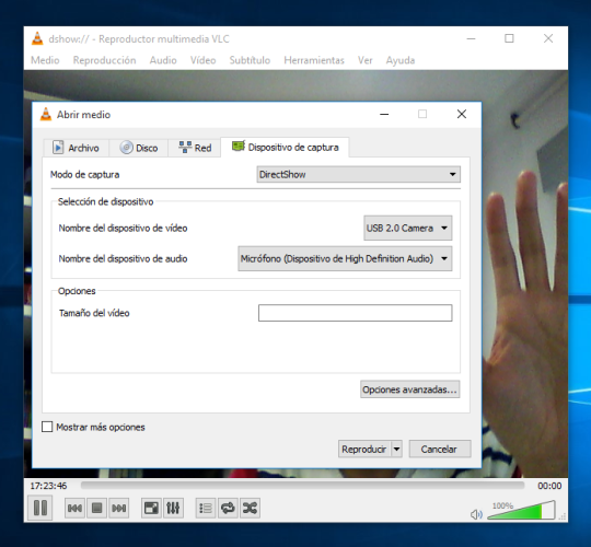 VLC Webcam